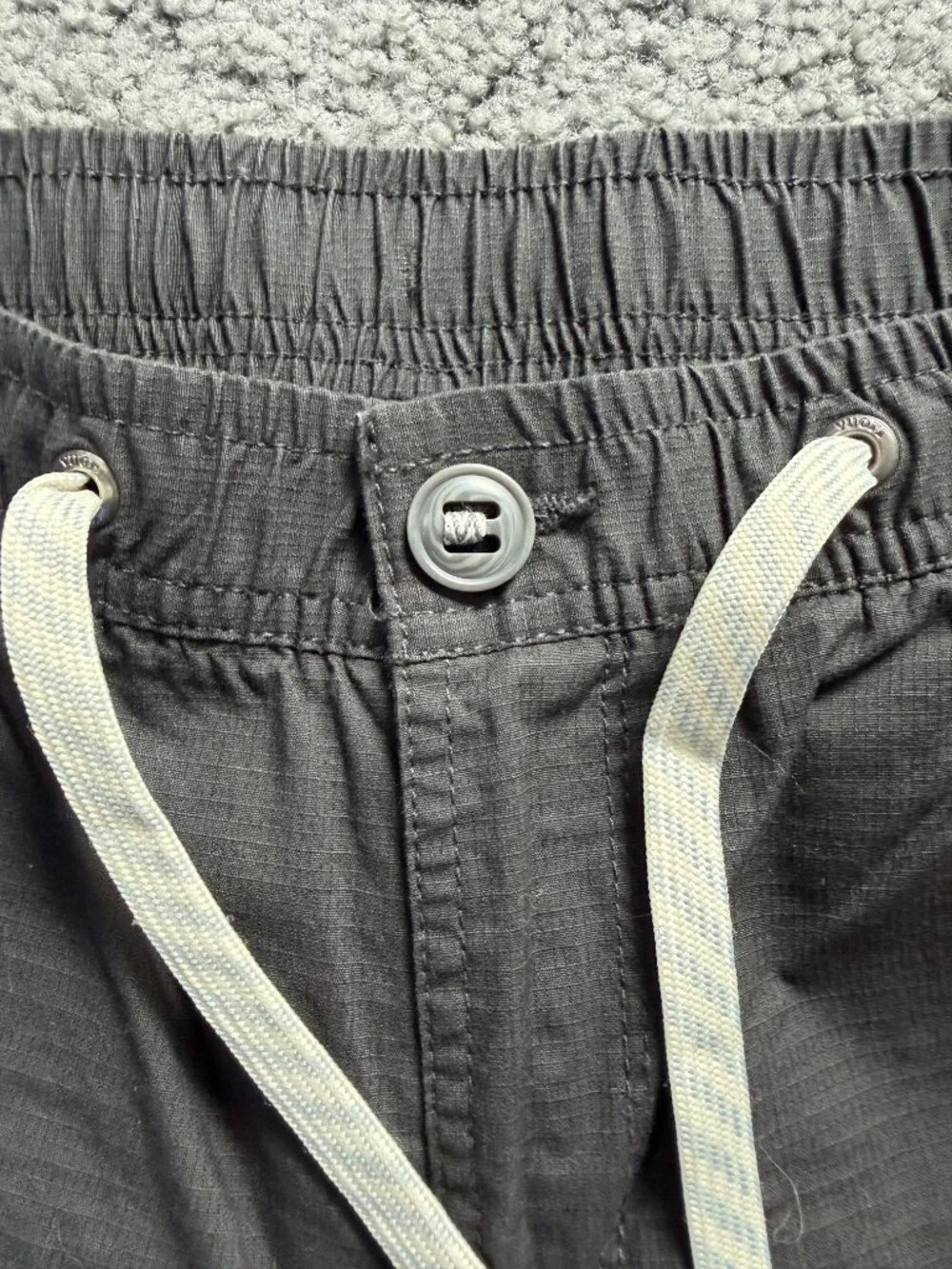 Vuori Men's Ripstop Climber Pants V412 Charcoal Gray Size Medium - EUC